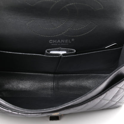 Chanel Metallic Aged Calfskin Quilted 2.55 Reissue 226 Flap Silver 6 of 10