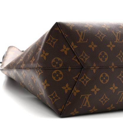 Louis Vuitton Monogram Flower Hobo Black 8 of 10