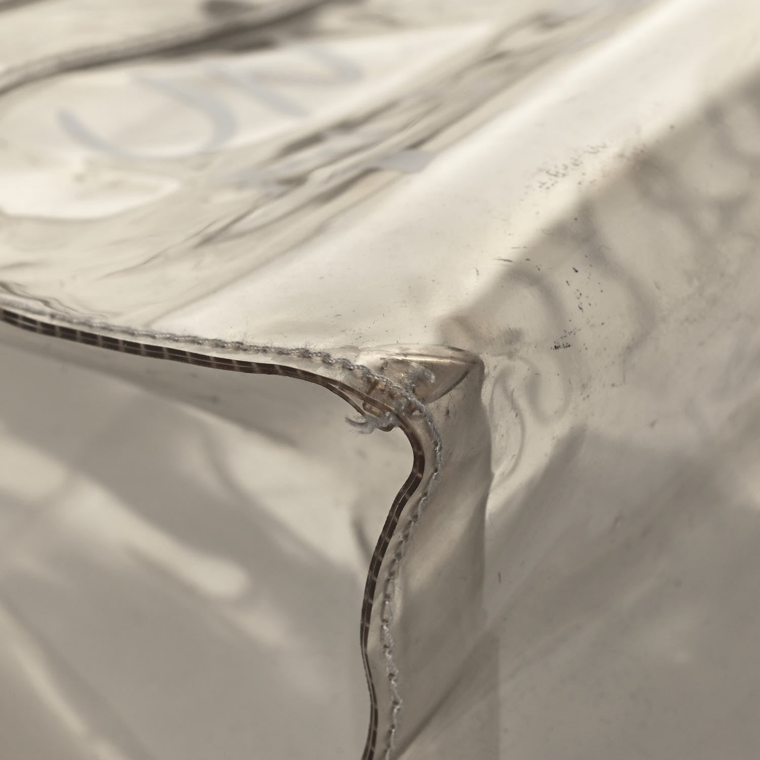 Hermes Vinyl Souvenir De L'Exposition Kelly Transparent 7 of 14