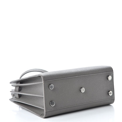 Saint Laurent Grained Calfskin Nano Sac De Jour Fog 4 of 15