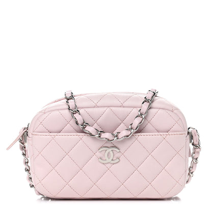 Chanel Lambskin Quilted Small Timeless Camera Case Light Pink 1 of 6
