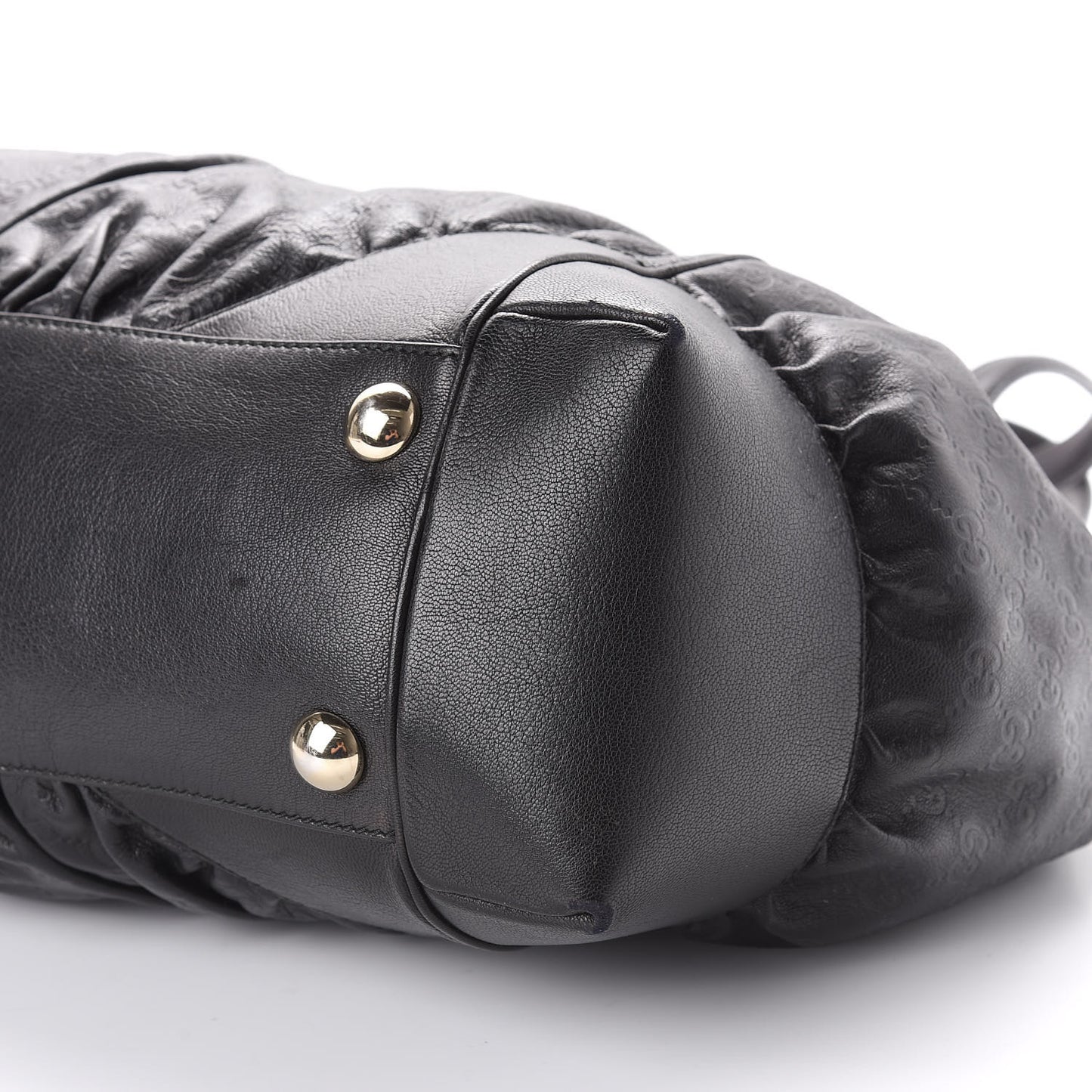 Guccissima Full Moon Tote Black