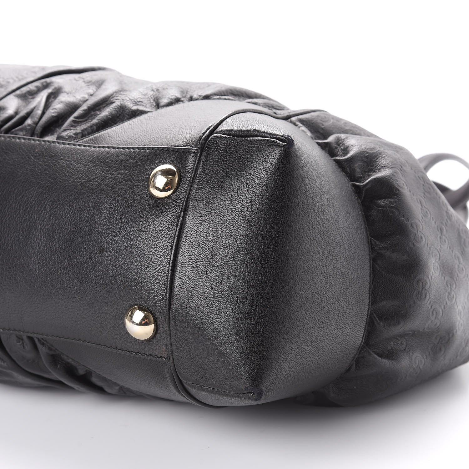 Gucci Guccissima Full Moon Tote Black 7 of 12