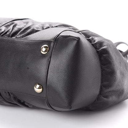 Gucci Guccissima Full Moon Tote Black 7 of 12