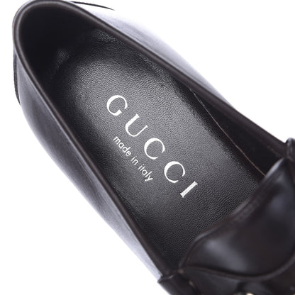 Gucci Calfskin Mens 1953 Horsebit Loafers 8 Marrone 9 of 11