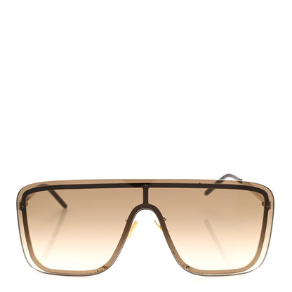 Saint Laurent SL 364 Mask Sunglasses Brown 2 of 8