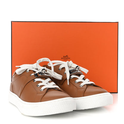 Hermes Calfskin Day Sneakers 36 Naturel 9 of 9
