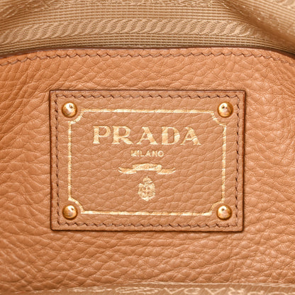 Prada Vitello Daino Side Zip Tote Naturale 6 of 21