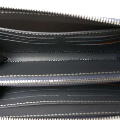 Goyard Goyardine Matignon Zip Around GM Wallet Grey 5 of 7
