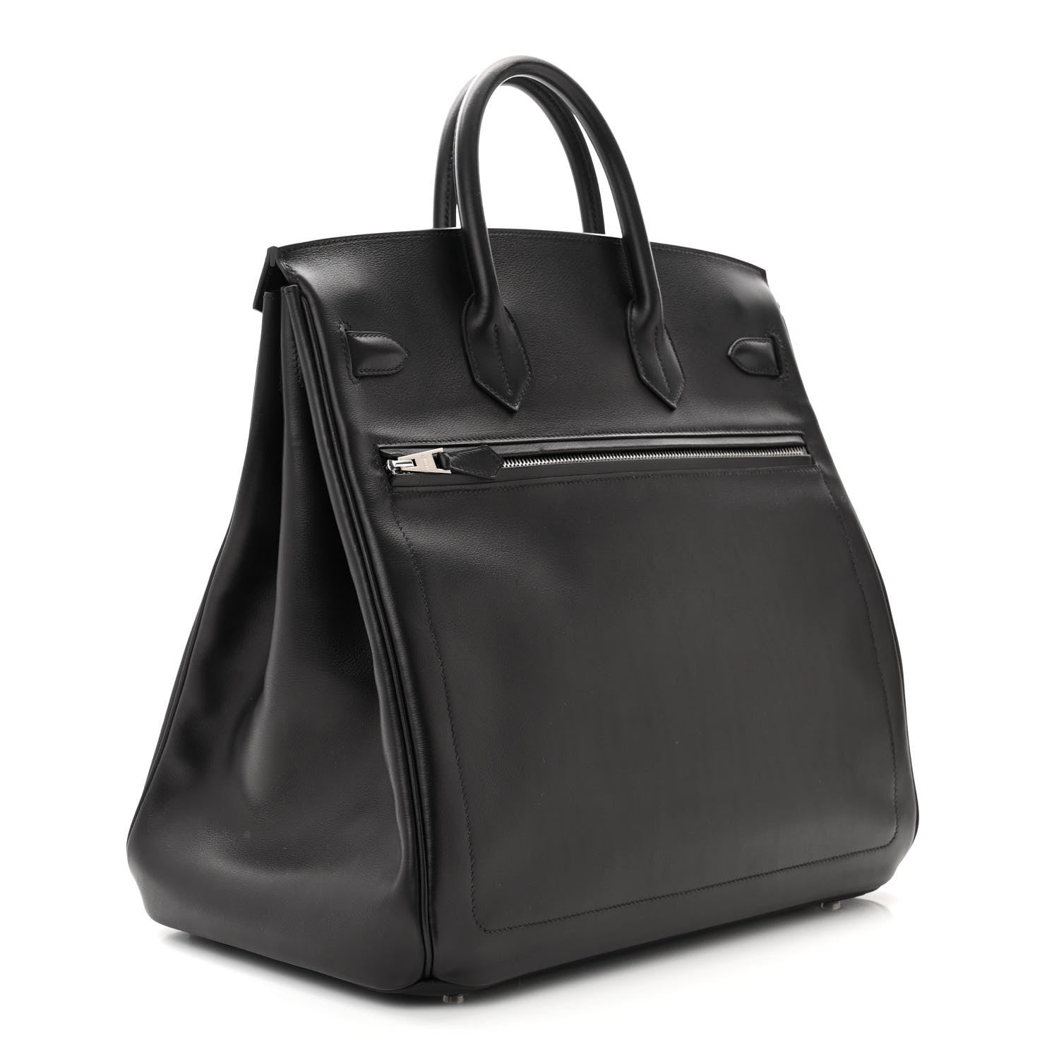 Hermes Veau Volupto Rock HAC Birkin 40 Black 4 of 12