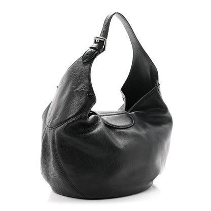 Mulberry Soft Spongy Calfskin Hobo Black 3 of 10