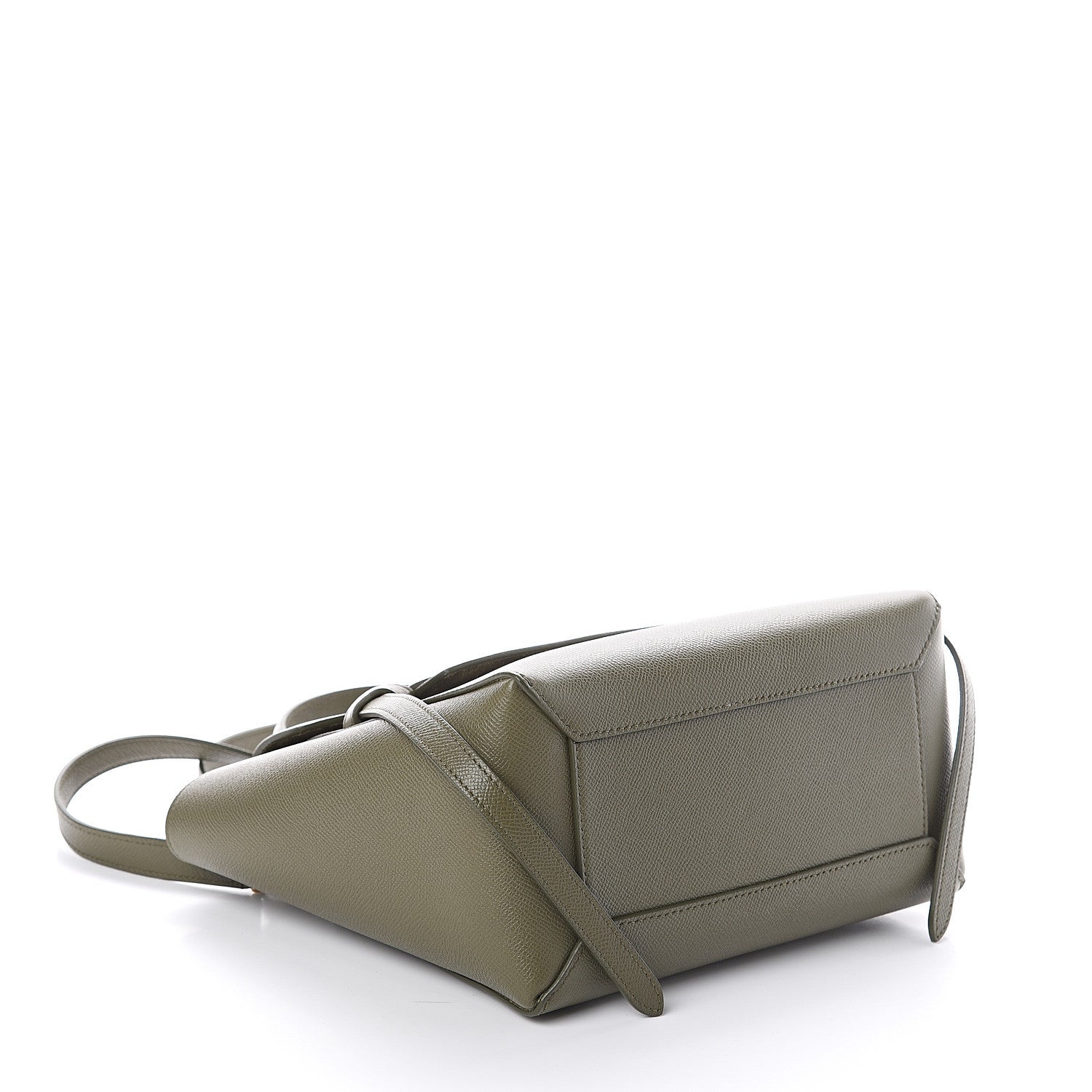 Celine Grained Calfskin Micro Belt Bag Army Green 3 of 8