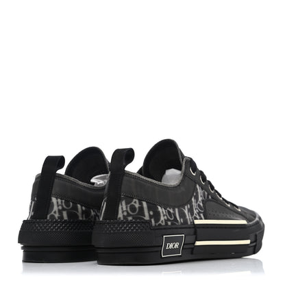 Christian Dior Technical Canvas Oblique Mens B23 Low Top Sneaker 43 Black 3 of 4