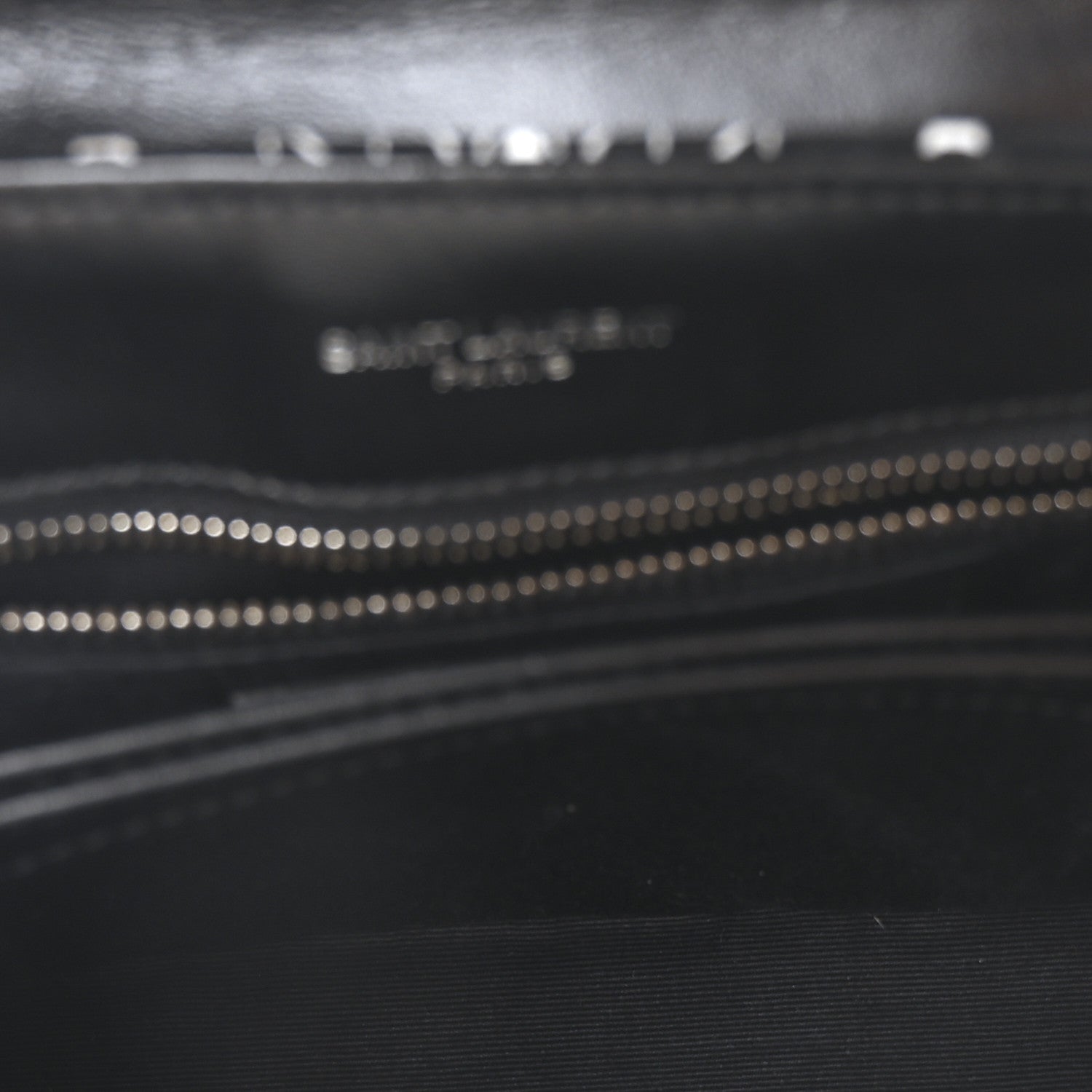 Saint Laurent Cotton Bandana Y Quilted Monogram Toy Loulou Crossbody Bag Black White 5 of 12