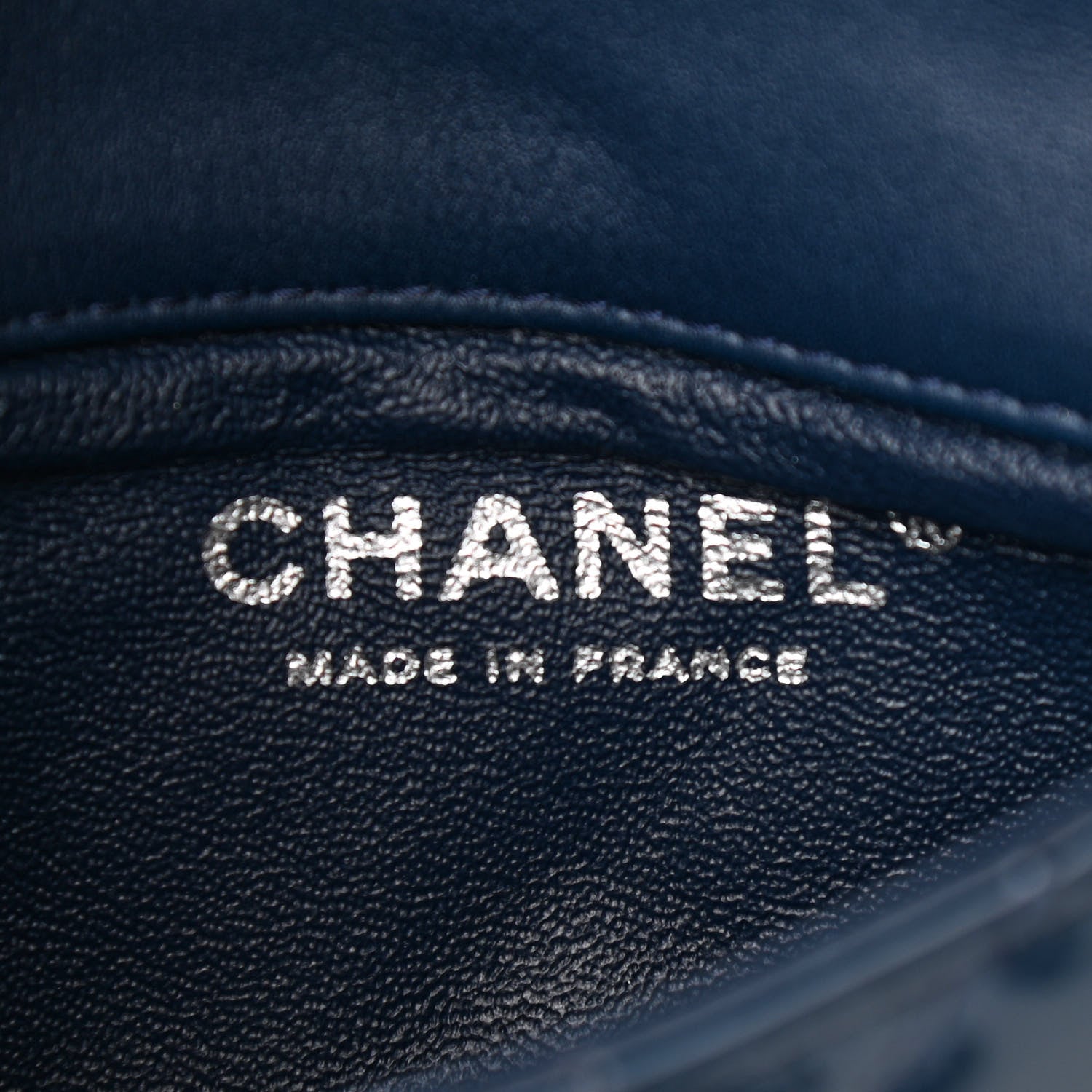 Chanel Patent Calfskin Mini Flap Crossbody Blue 6 of 10