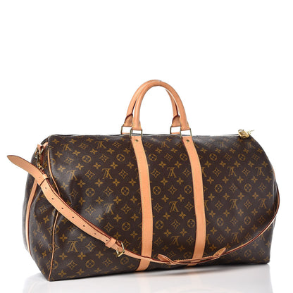 Louis Vuitton Monogram Keepall Bandouliere 55 4 of 17