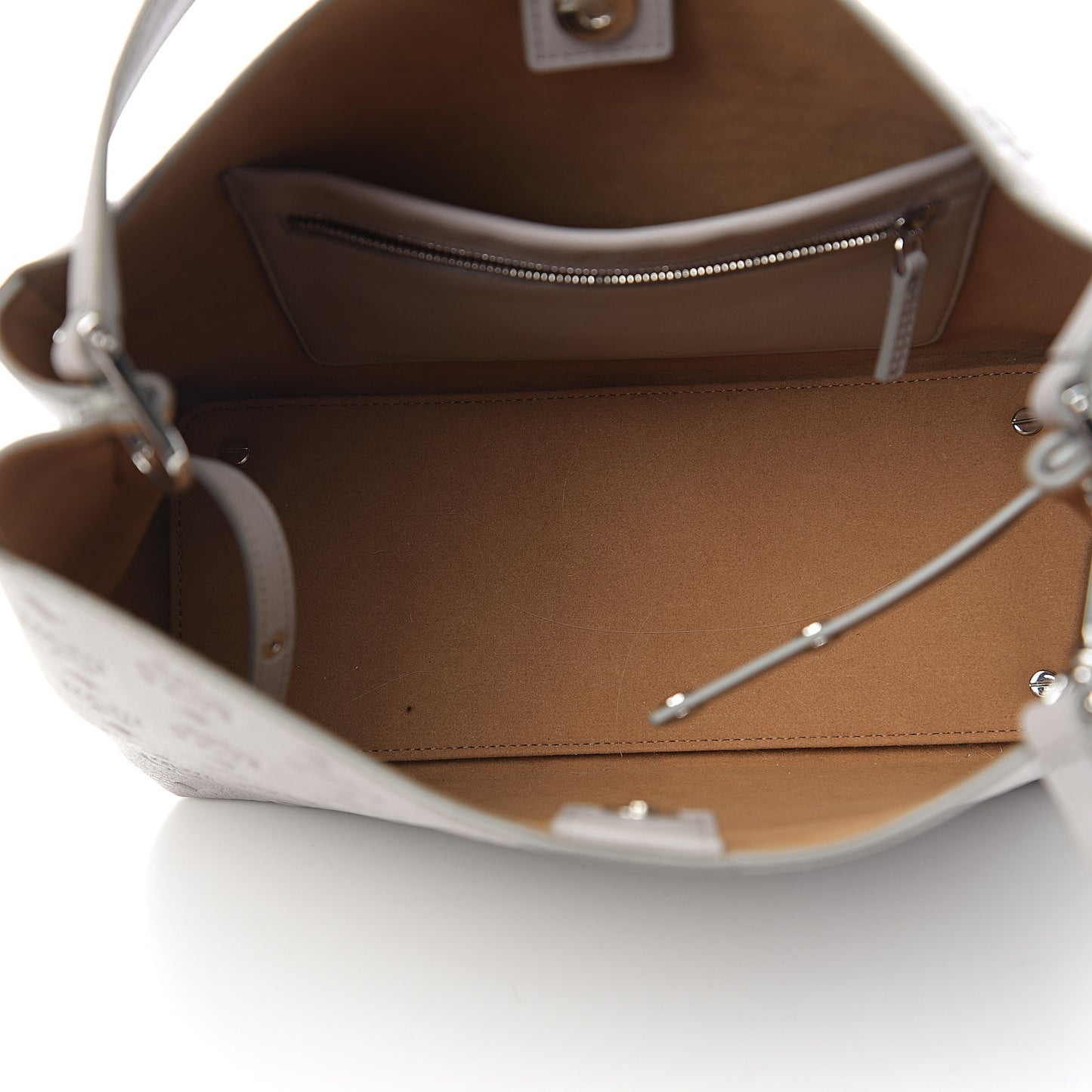 Calfskin Ottomar Monogram Sarah Convertible Hobo Dove