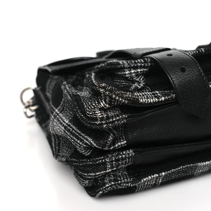 Proenza Schouler Tweed Medium PS1 Satchel Black White 7 of 8
