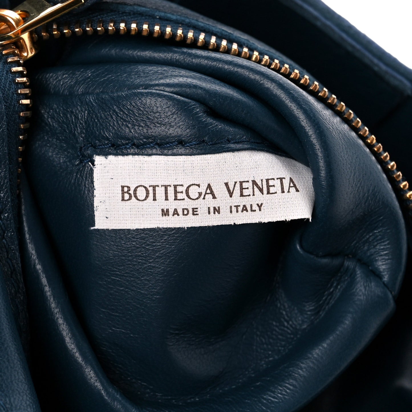 Grained Calfskin Maxi Intrecciato Cassette Crossbody Bag Deep Blue