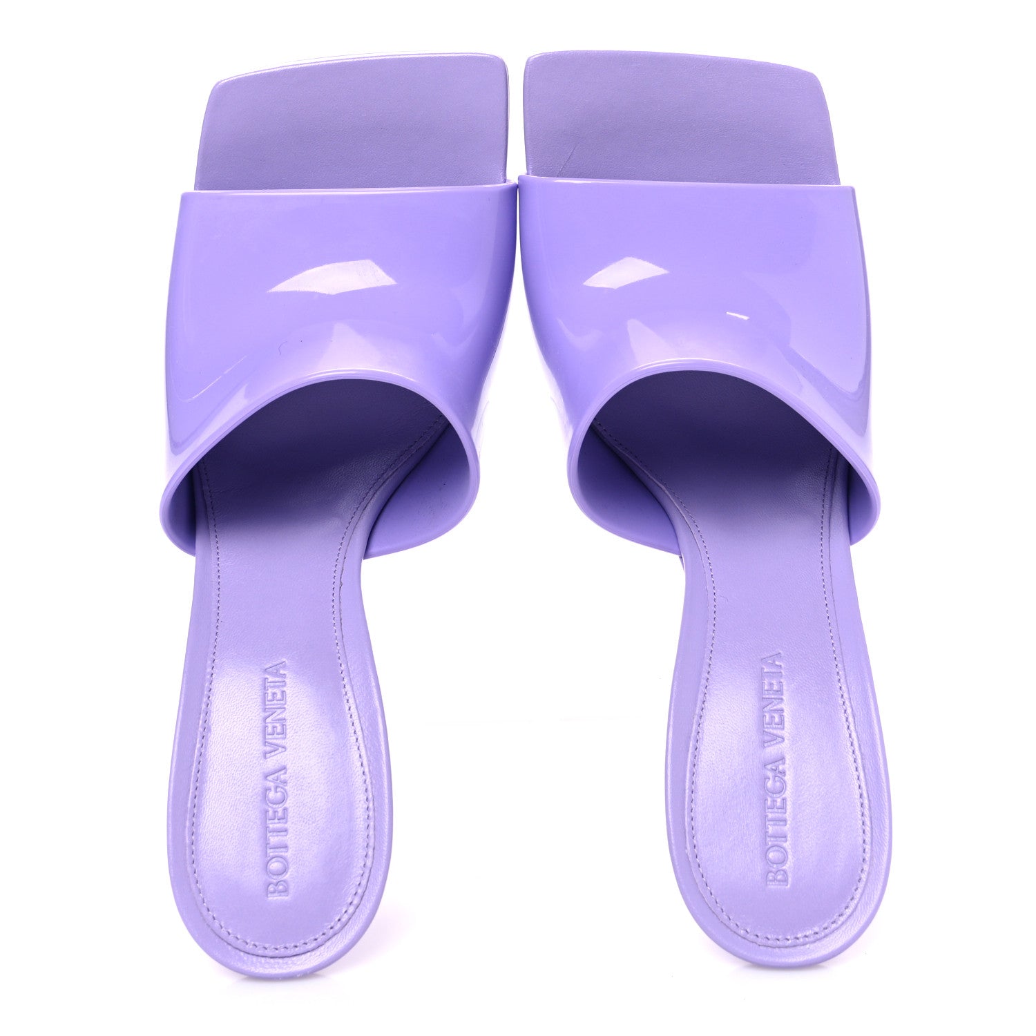 Bottega Veneta Rubber Pudding Stretch Sandals 38 Wisteria 2 of 10