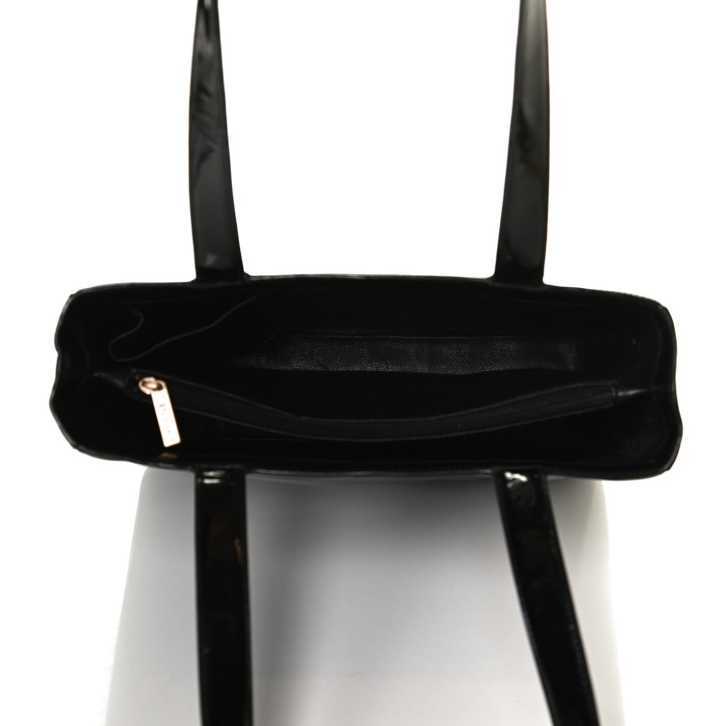 Patent Tote Black