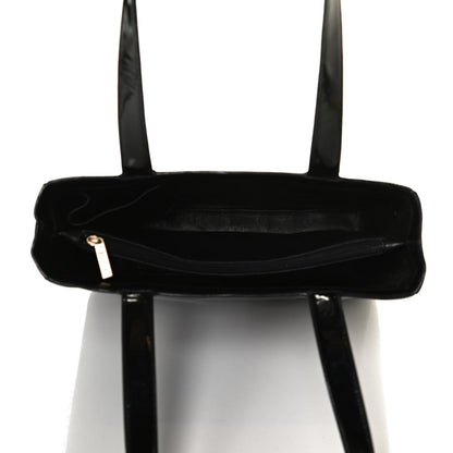 Chanel Patent Tote Black 5 of 16