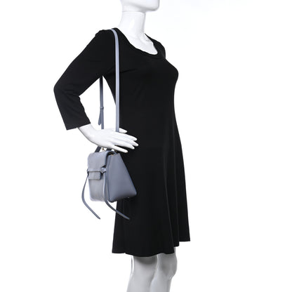 Celine Grained Calfskin Nano Belt Bag Arctic Blue 2 of 10