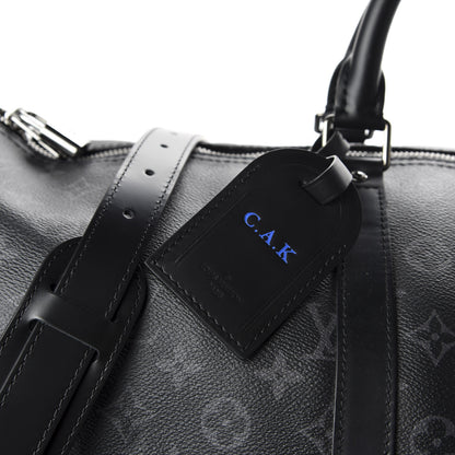 Louis Vuitton Monogram Eclipse Keepall Bandouliere 55 6 of 8