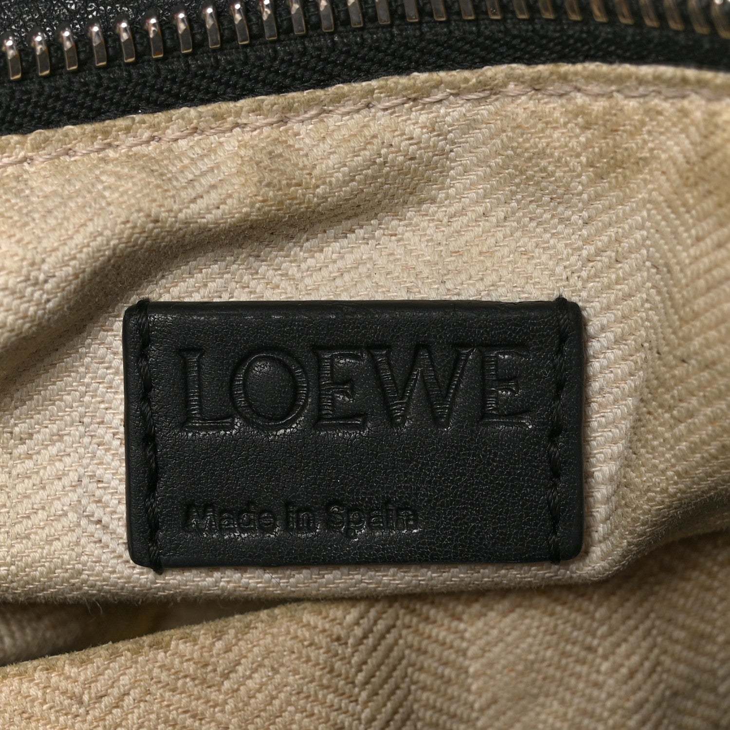 Loewe Calfskin Medium Puzzle Bag Sea Water Green White Black 6 of 16