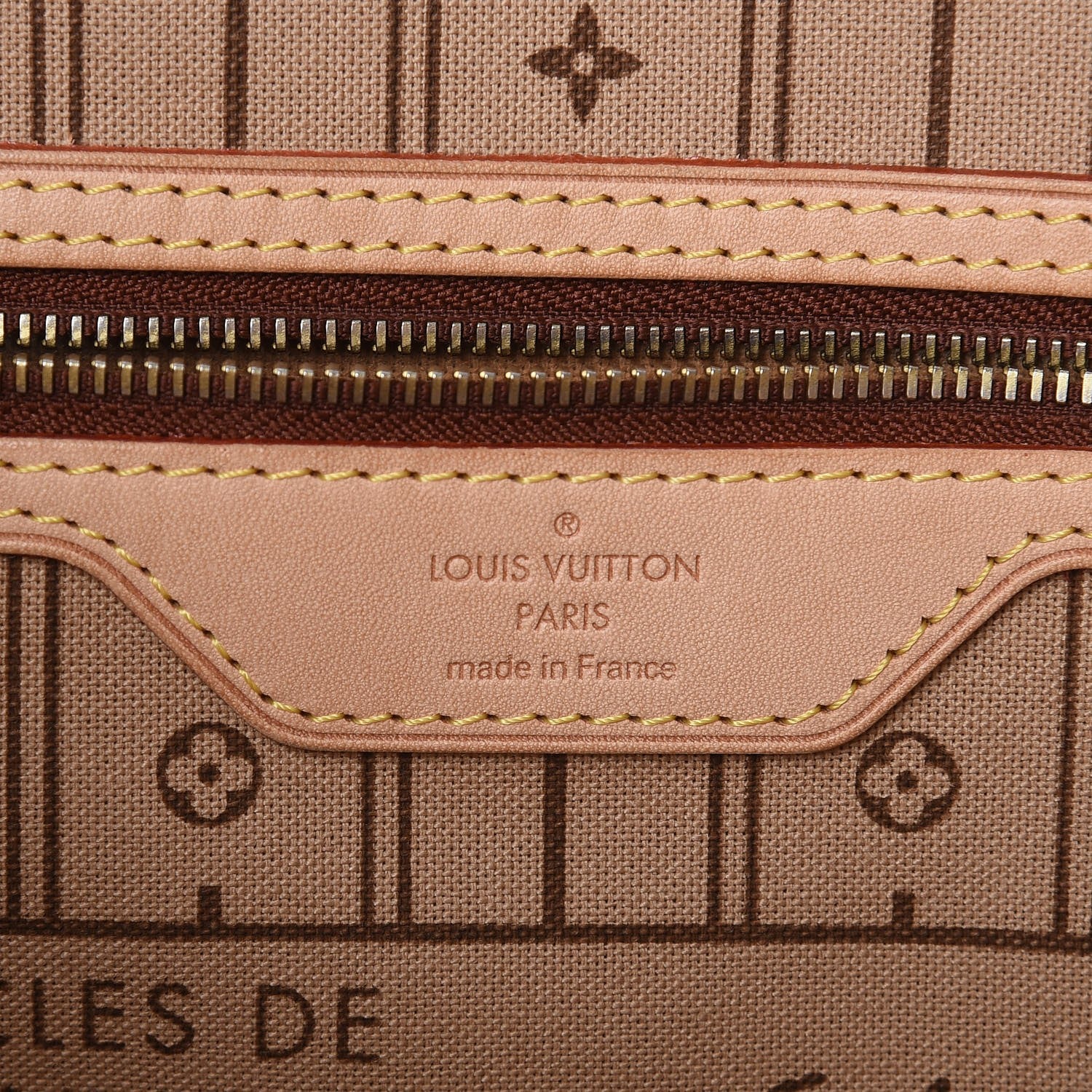 Louis Vuitton Monogram Neverfull MM 6 of 12