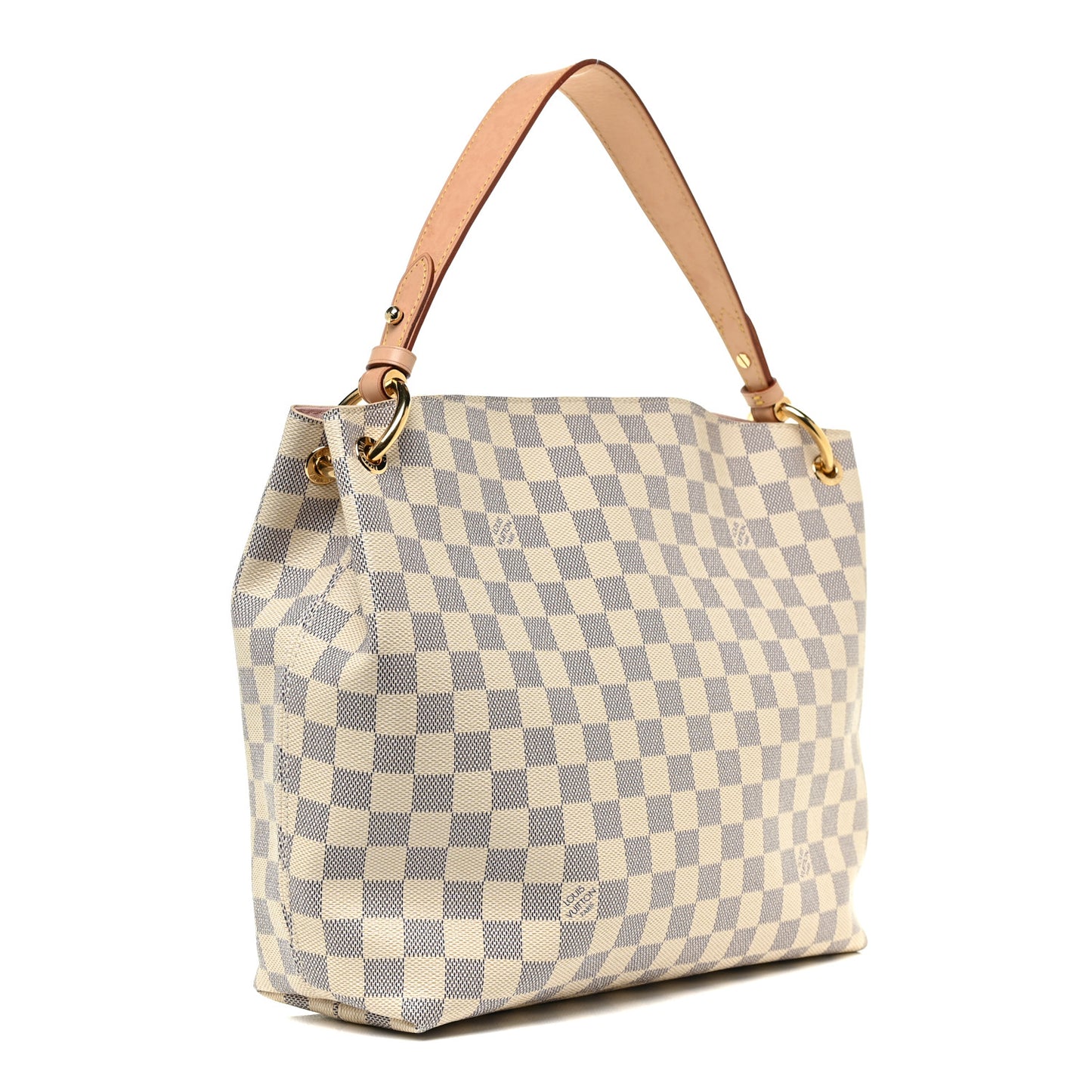 Damier Azur Graceful PM Rose Ballerine