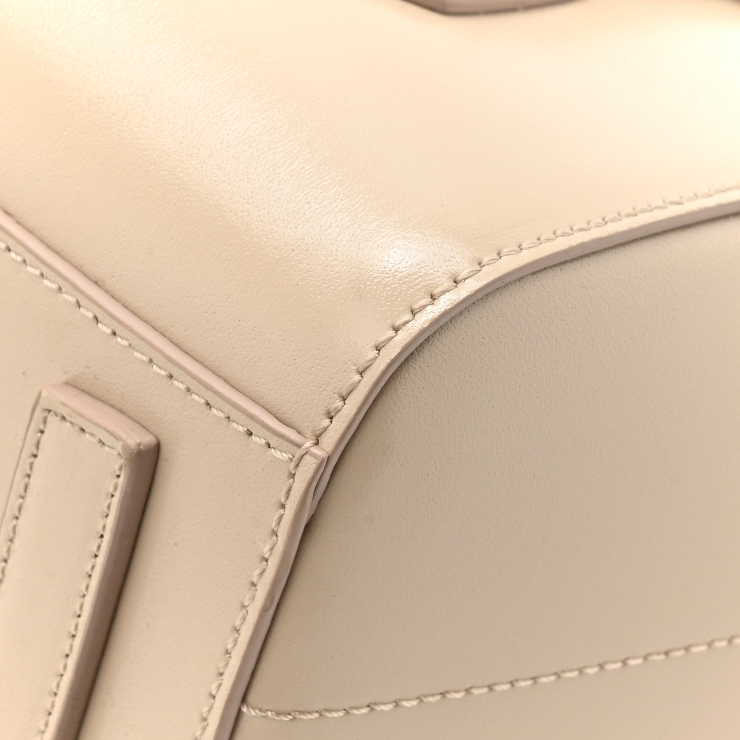 Givenchy Box Calfskin Mini Lock Antigona Shoulder Bag Natural Beige 13 of 13