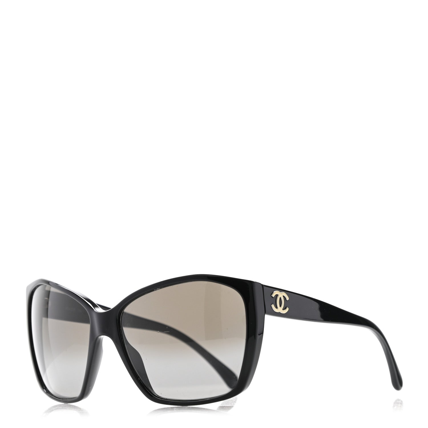 Chanel Acetate CC Sunglasses 5203 Black 1 of 8