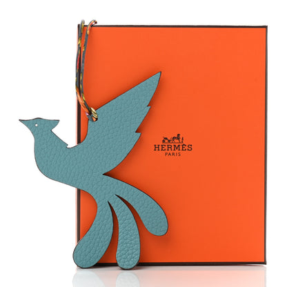 Hermes Togo Chevre Mysore Phoenix Petit H Bag Charm 4 of 4