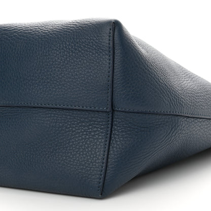 The Row Grained Calfskin Medium N/S Park Tote Bluestone 10 of 13