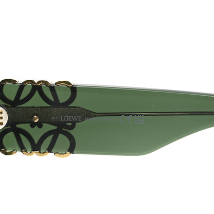 Loewe Acetate Anagram Square Sunglasses LW40176U Green 5 of 7