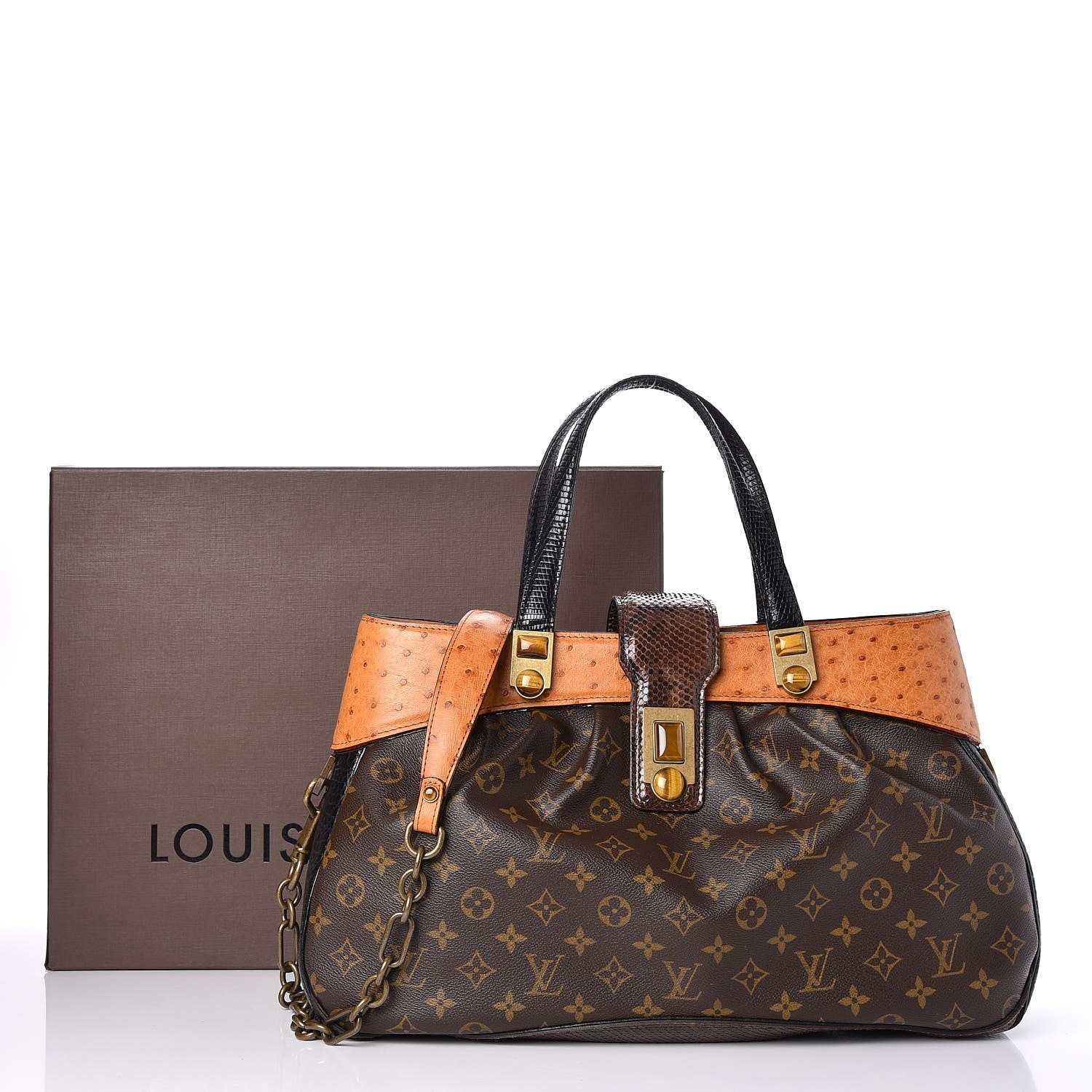 Louis Vuitton Monogram Ostrich Oskar Waltz 7 of 7