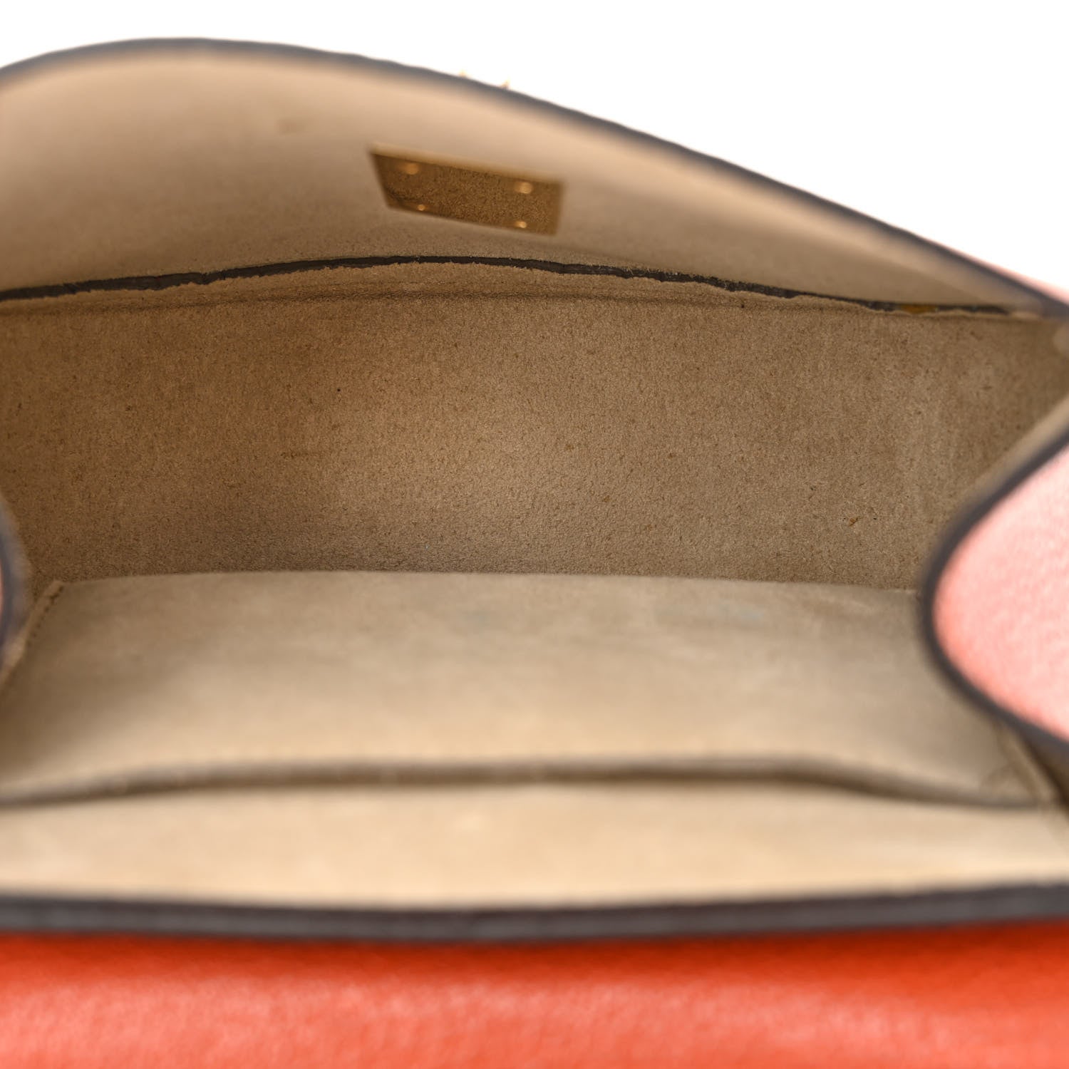 Chloe Grained Lambskin Mini Drew Shoulder Bag Foxy Orange 5 of 11