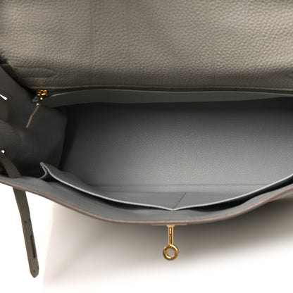 Hermes Togo Kelly Retourne 32 Gris Perle 5 of 12