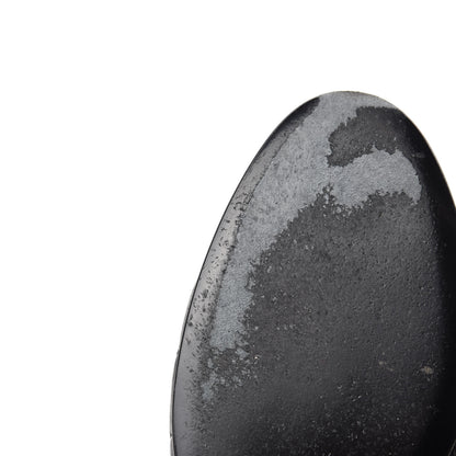 Chanel Aged Calfskin Quilted Cap Toe Ballerina Flats 37 Black 8 of 11