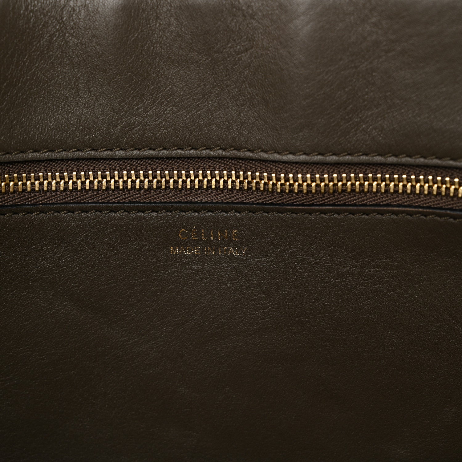 Celine Crocodile Embossed Nubuck Calfskin Small Tie Knot Tote Grey 6 of 9