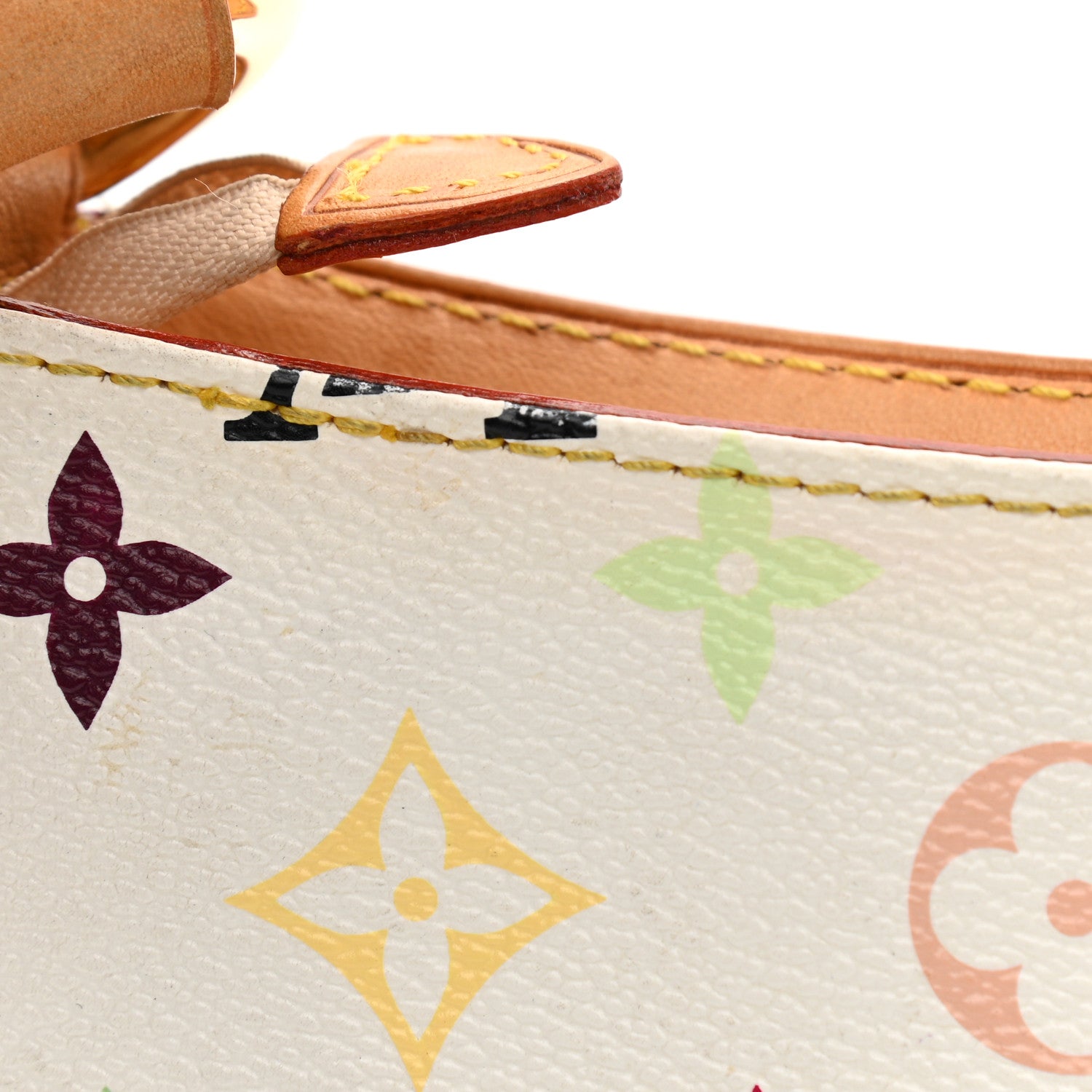Louis Vuitton Monogram Multicolor Eliza White 14 of 15