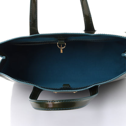 Louis Vuitton Vernis Wilshire PM Blue Nuit 4 of 5