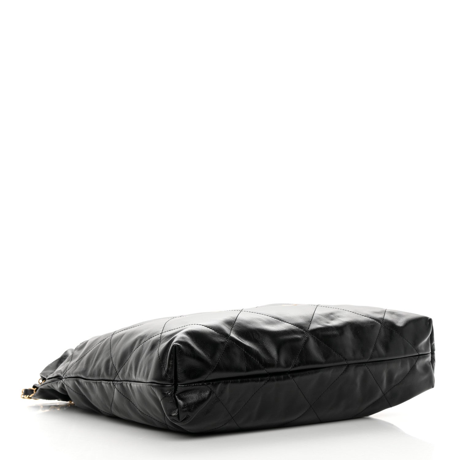 Chanel Shiny Calfskin Quilted Chanel 22 Black 5 of 12