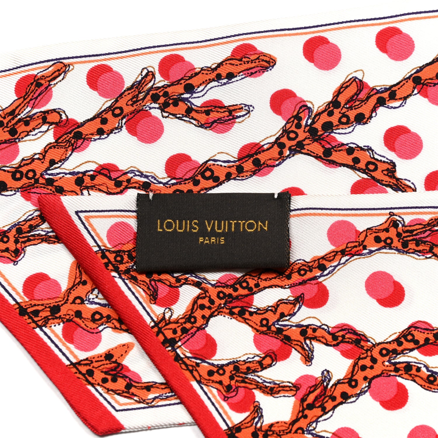 Louis Vuitton Silk Ramages Bandeau 3 of 3