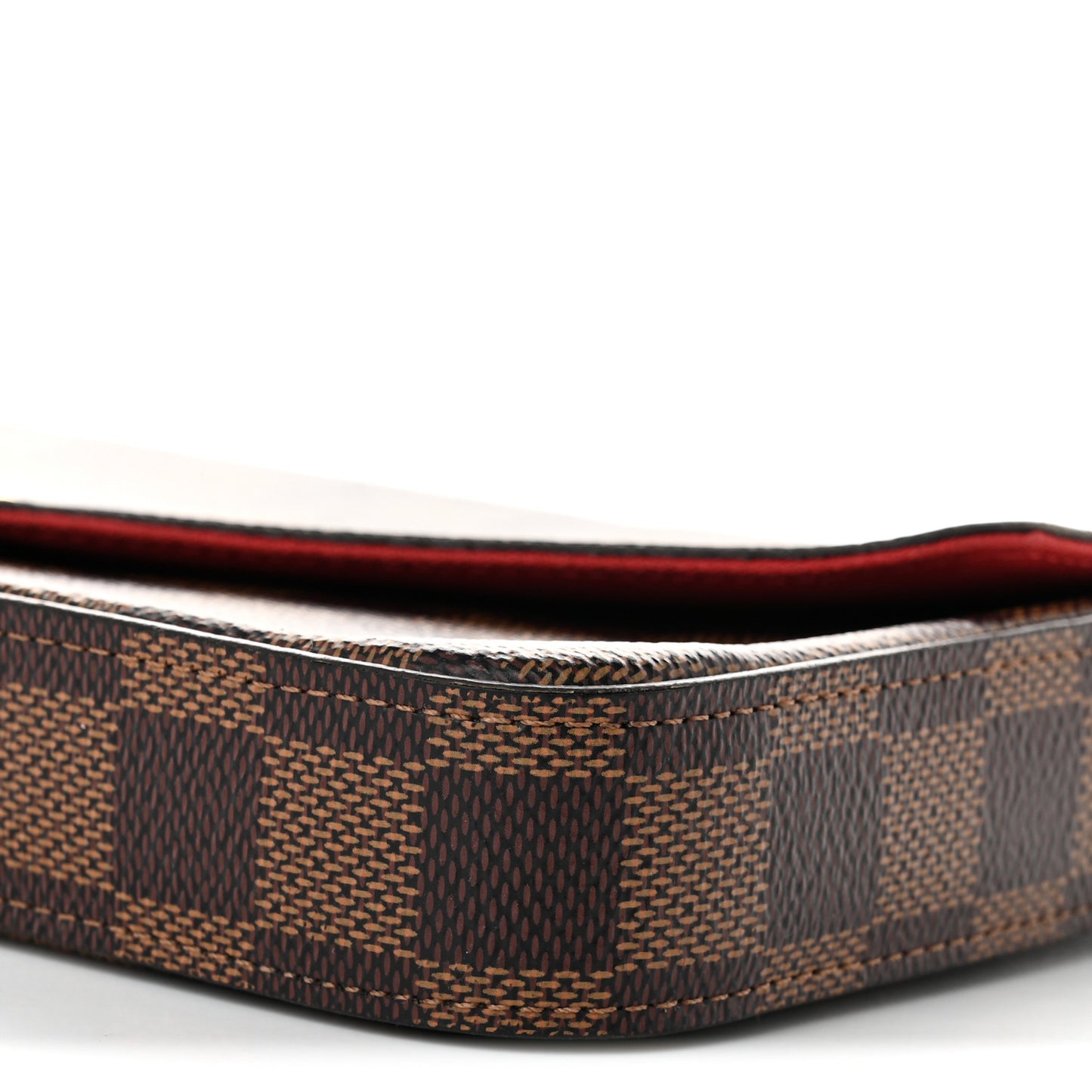 Damier Ebene Pochette Felicie Chain Wallet