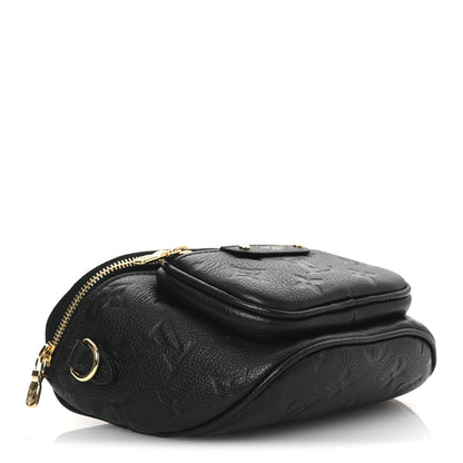 Louis Vuitton Empreinte Mini Bumbag Black 4 of 10