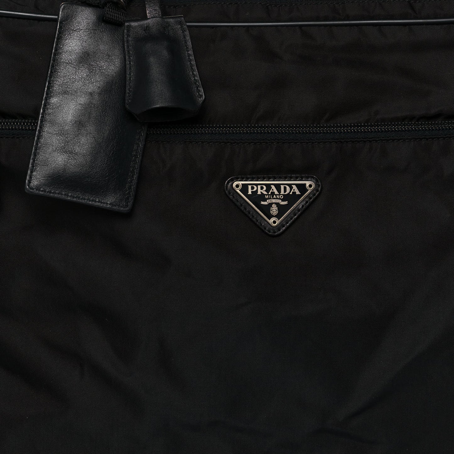 Tessuto Nylon Viaggio Travel Bag Black