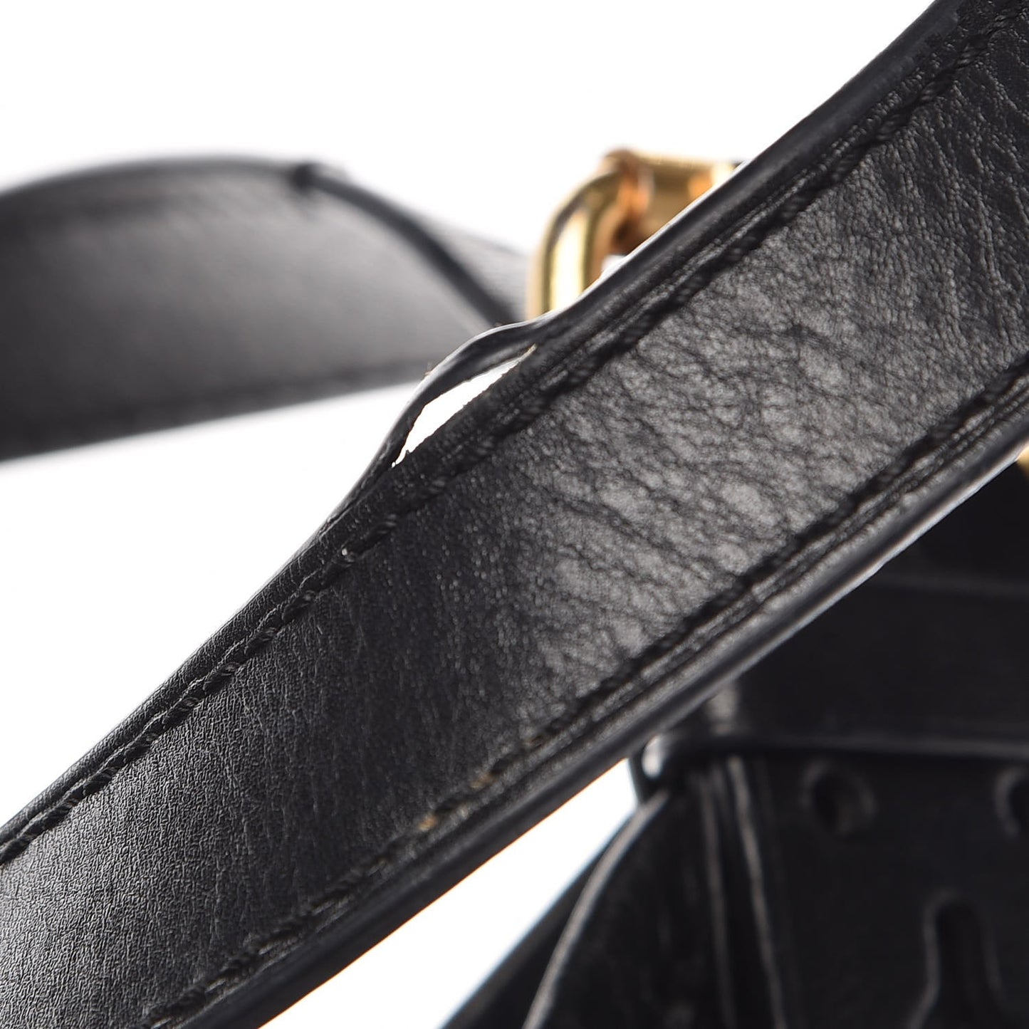 Nylon Studded Shoulder Bag Black