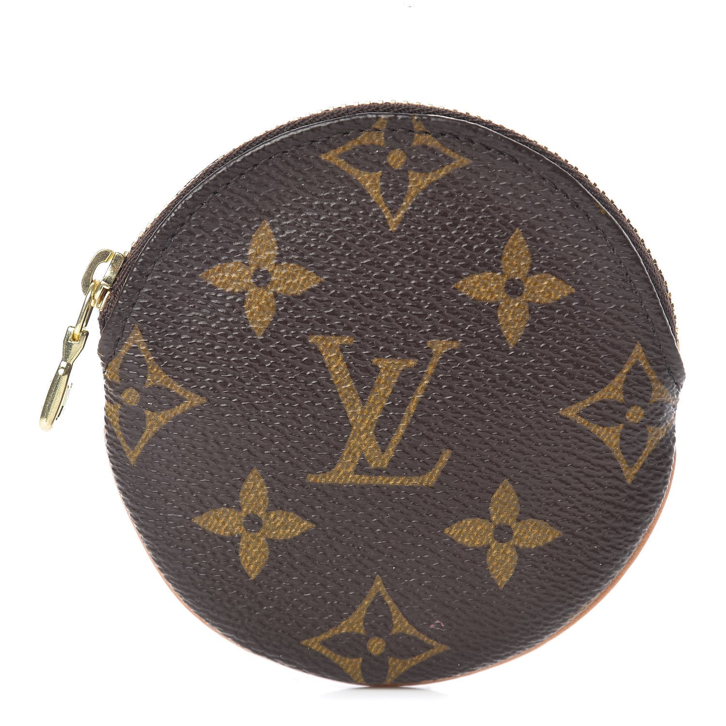 Monogram Round Coin Purse